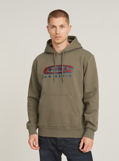Old Skool Logo Hooded Sweater